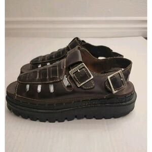 Sketchers Womens Size 10 Vintage 90s Jammers Sandals Tough Shoes Chunky Platform